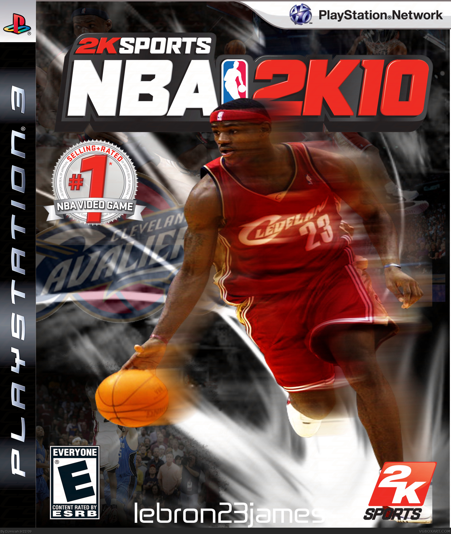 NBA 2K10 box cover