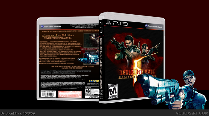 Resident Evil 5: Alternative Edition box art cover