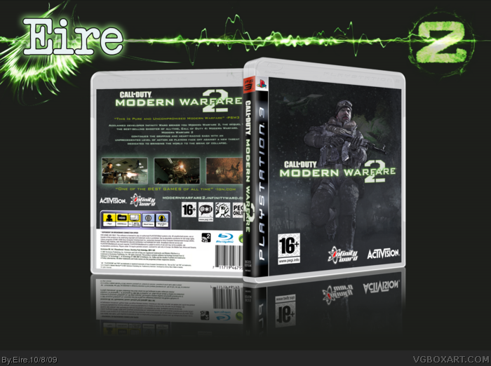 Modern Warfare 2 box art cover