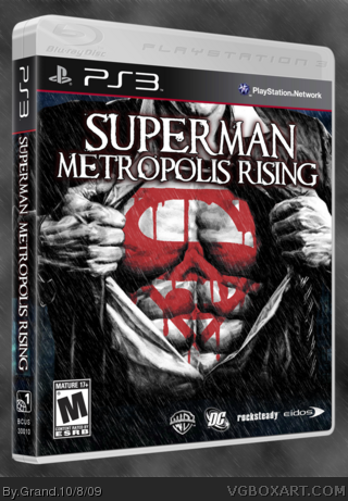 Superman Metropolis Rising box art cover
