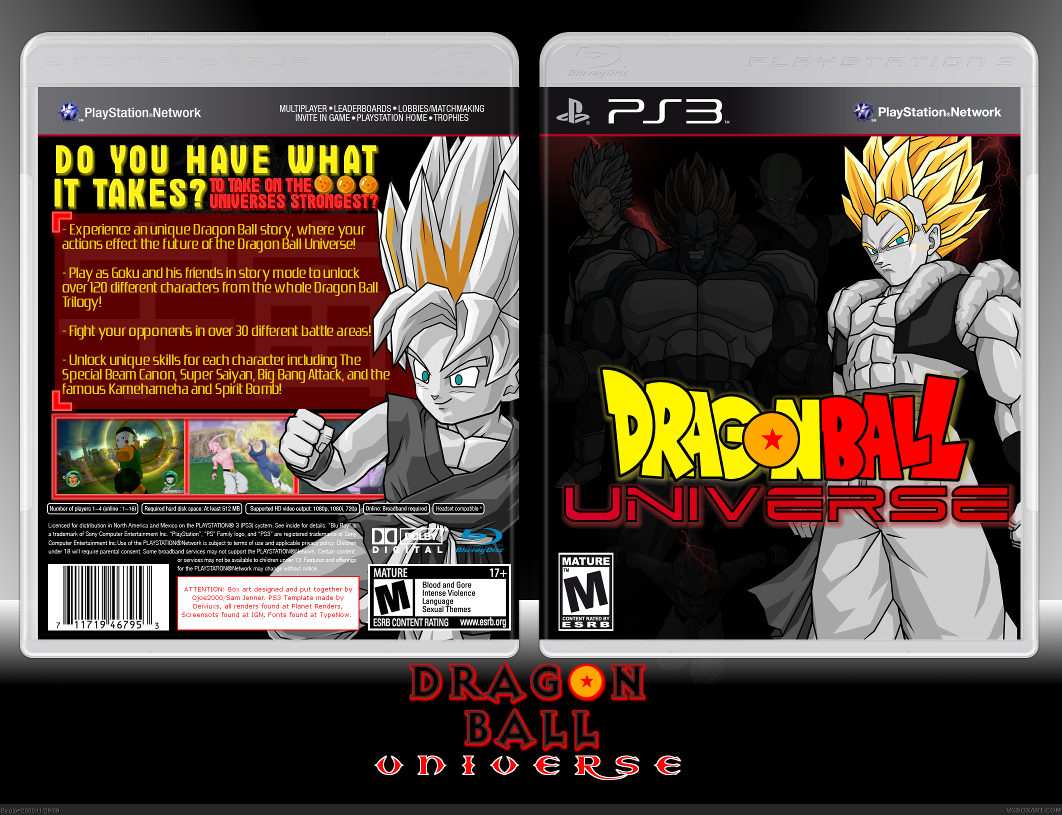 Dragon Ball: Universe box cover