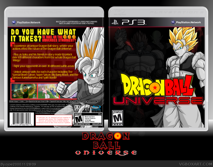 Dragon Ball: Universe box art cover