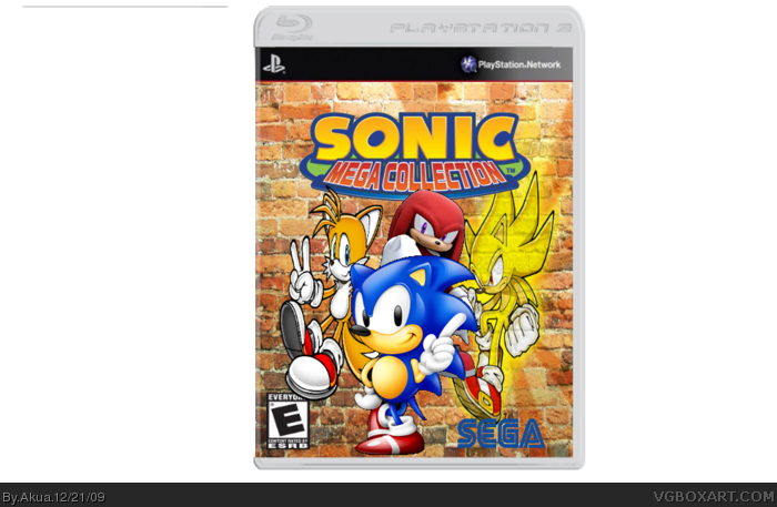 Sonic Mega Collection box art cover