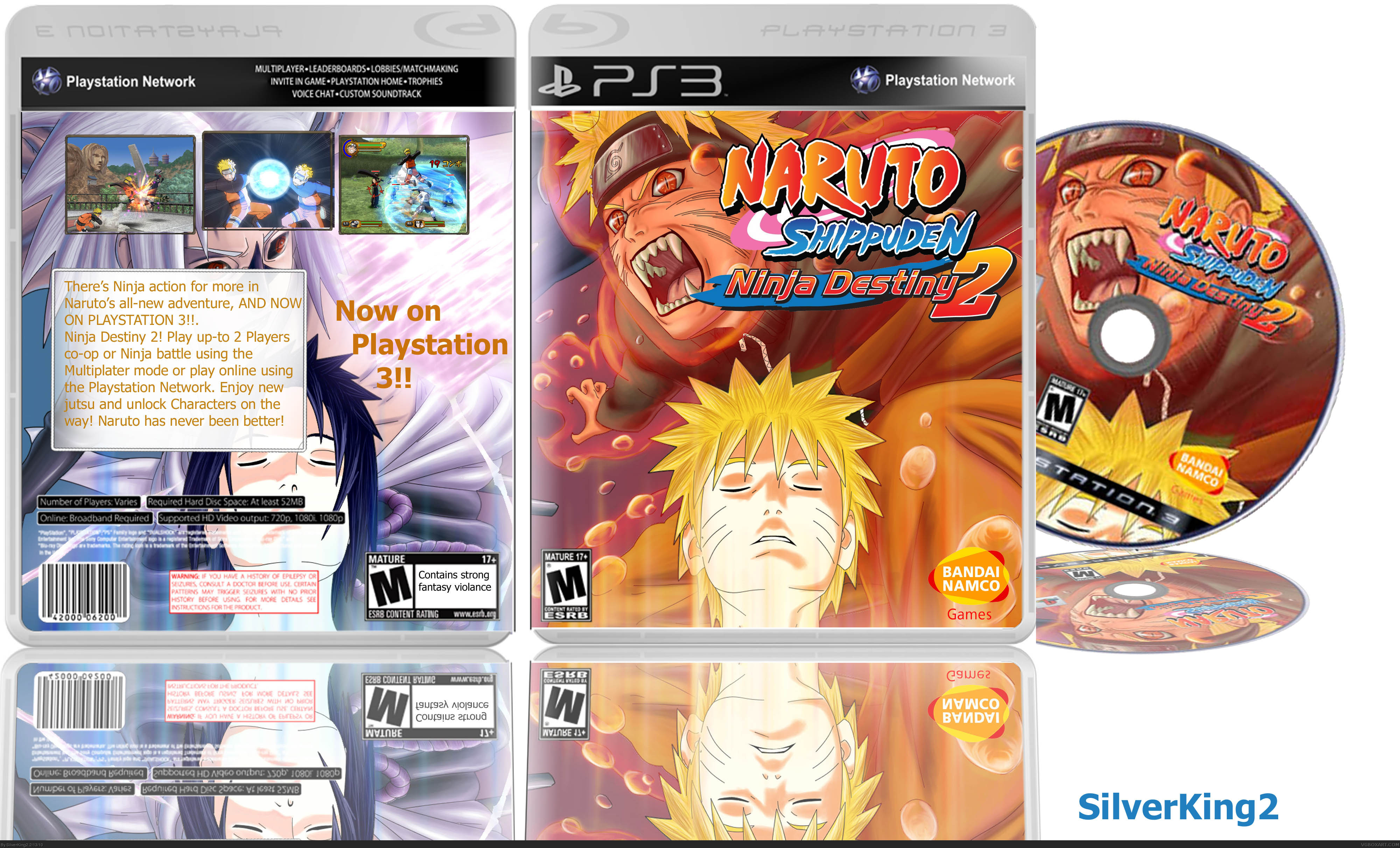 Naruto Shippuden: Ninja Destiny 2 box cover