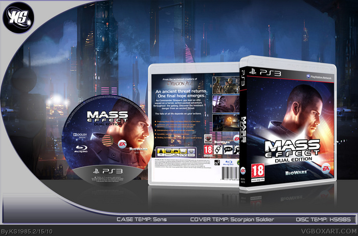 Mass Effect: Dual Edition box art cover
