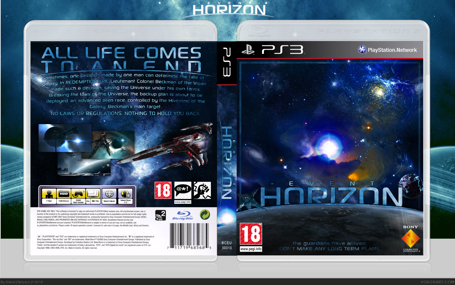 Event Horizon box cover