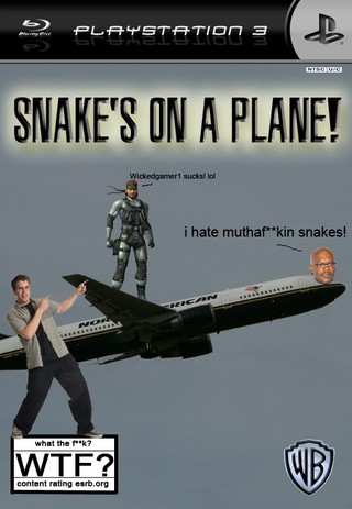 Snake's on a Plane! box cover