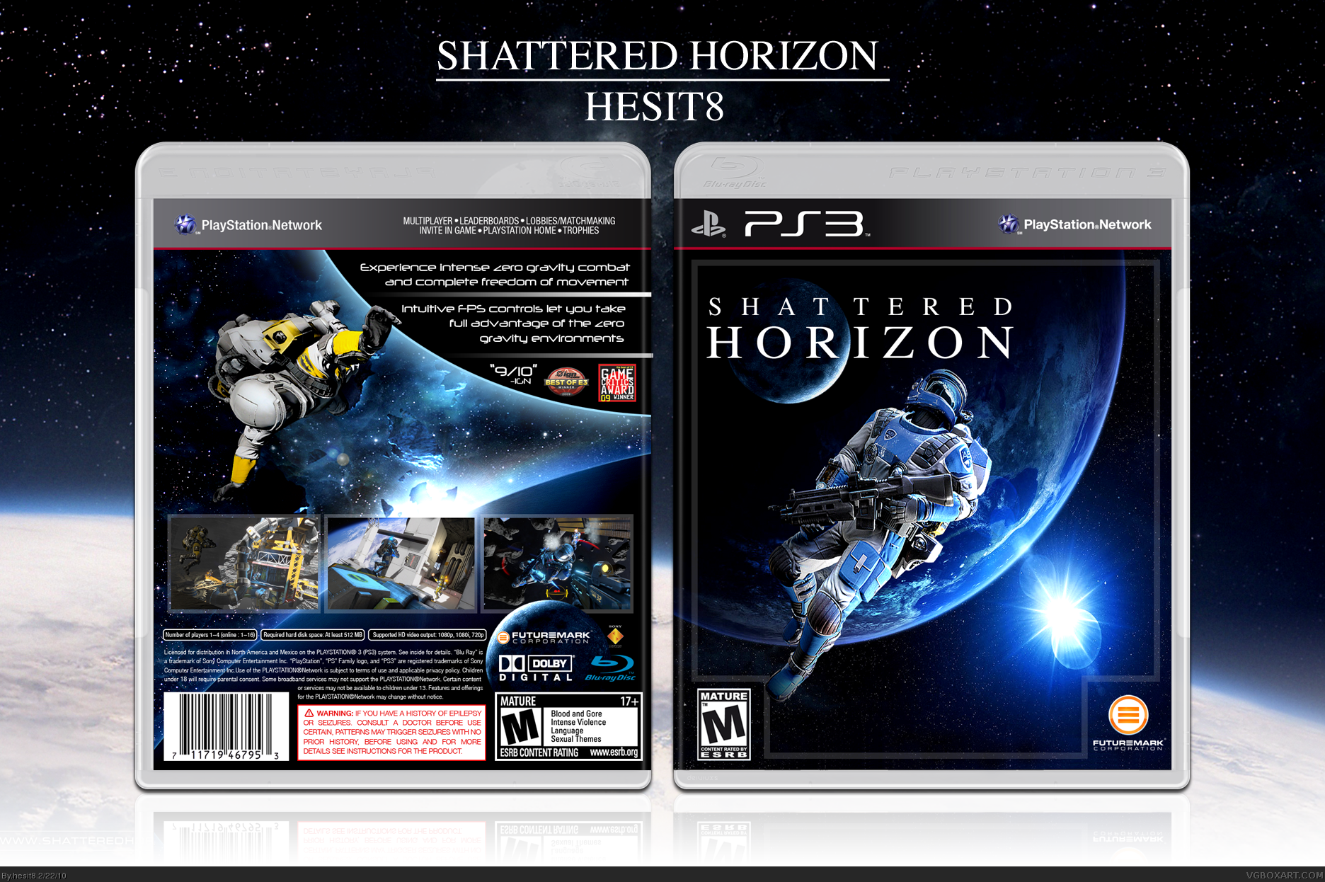 Shattered Horizon box cover