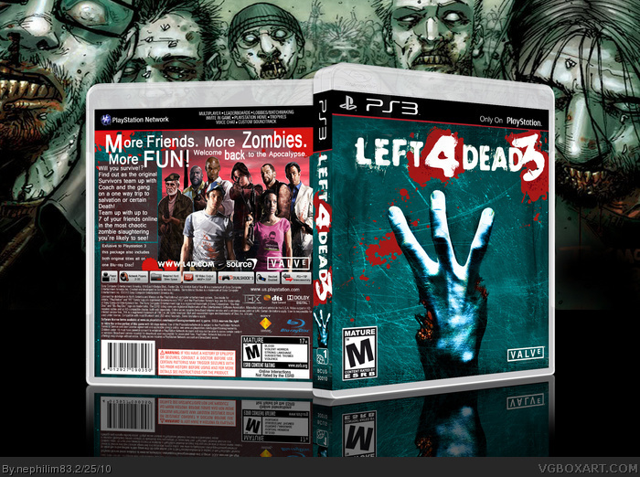 Left 4 Dead 3 box art cover