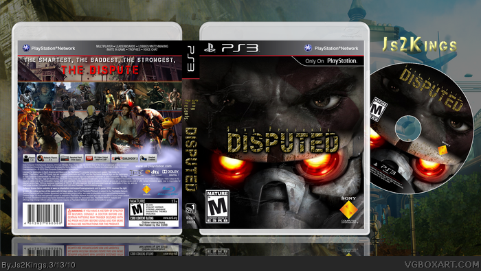 Sony Presents: Disputed box art cover