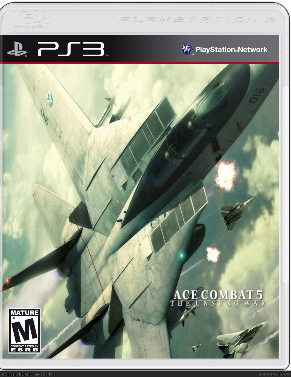 Ace Combat 5 box cover
