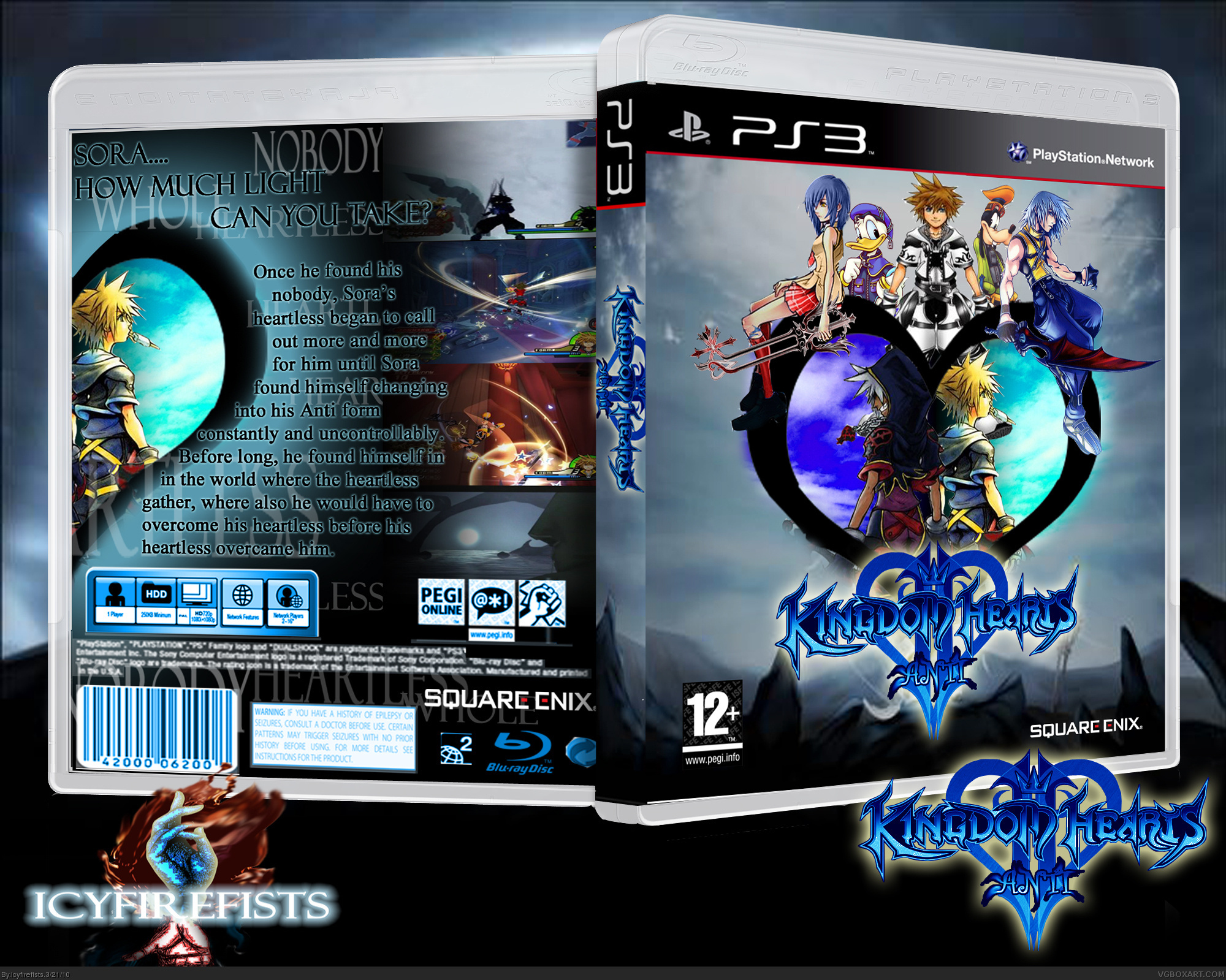 Kingdom Hearts Anti-II box cover