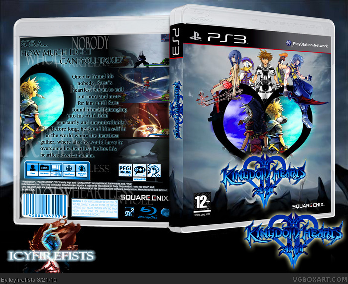 Kingdom Hearts Anti-II box art cover