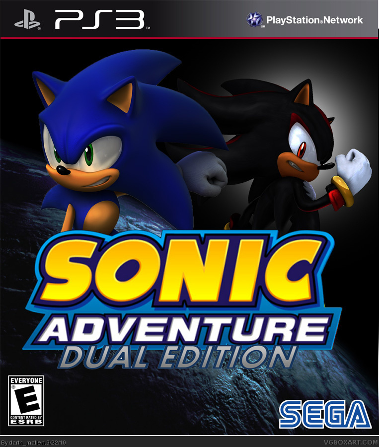 Sonic Adventure: Dual Edition box cover