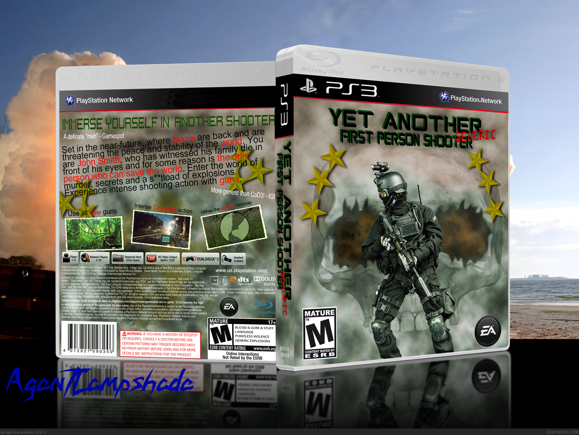 Yet Another Generic First Person Shooter box cover
