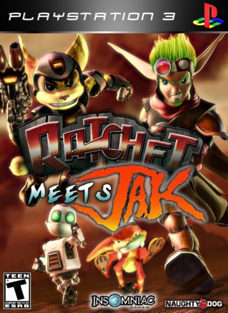 Ratchet Meets Jak box cover