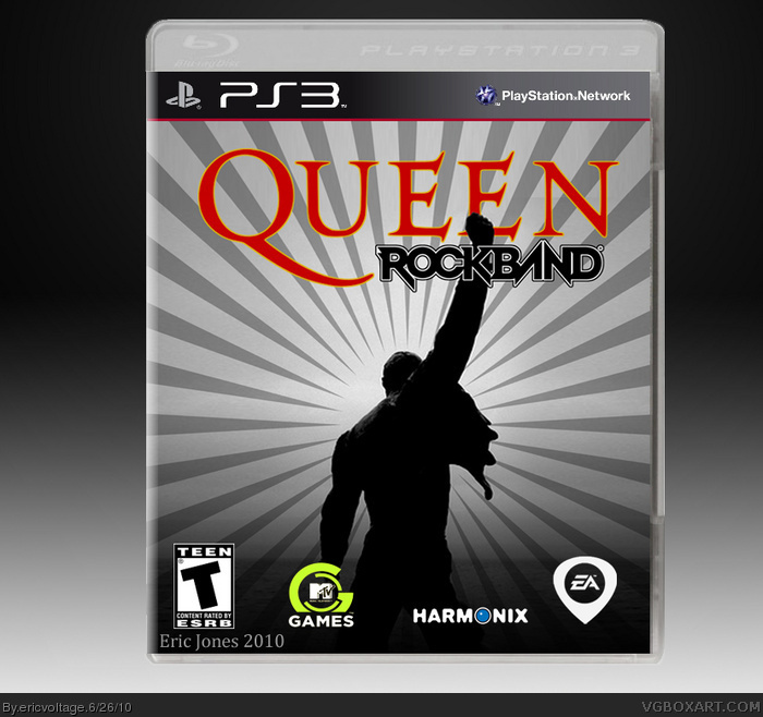 Queen: Rock Band box art cover