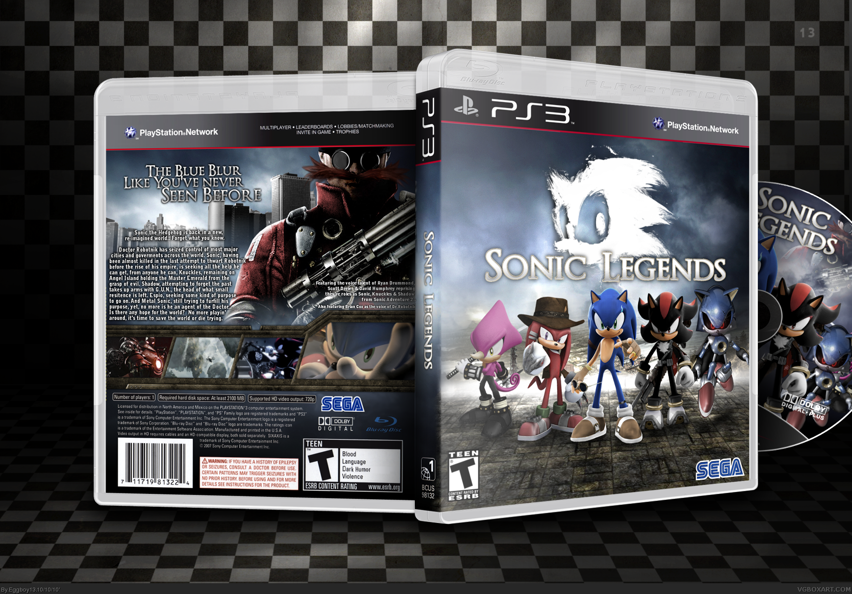 Sonic Legends box cover