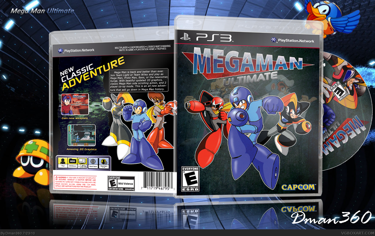 Mega Man Ultimate box cover