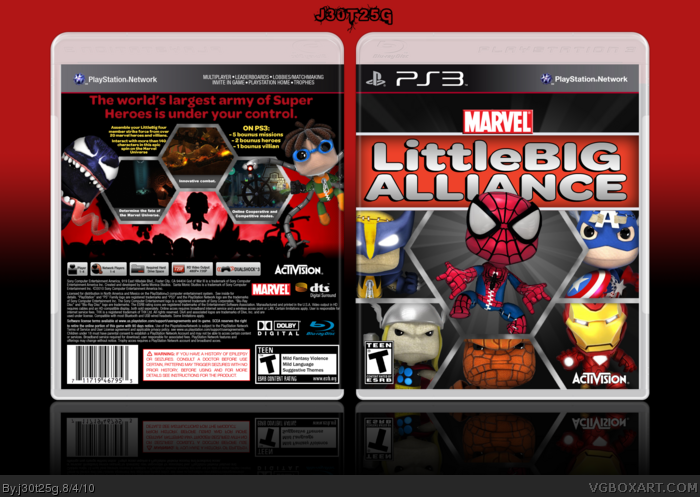 Marvel: LittleBig Alliance box art cover