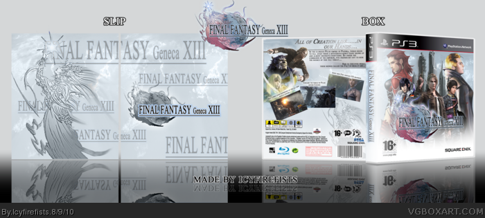 Final Fantasy Geneca XIII box art cover