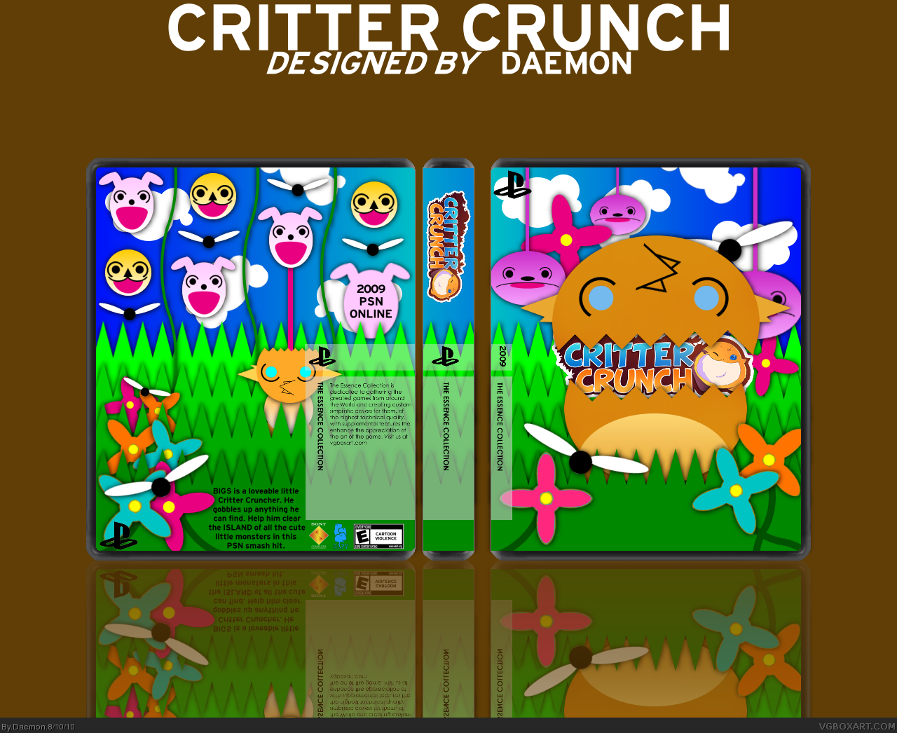 Critter Crunch box cover