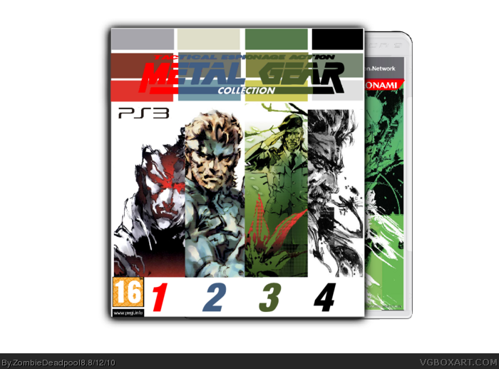 Metal Gear Collection box art cover