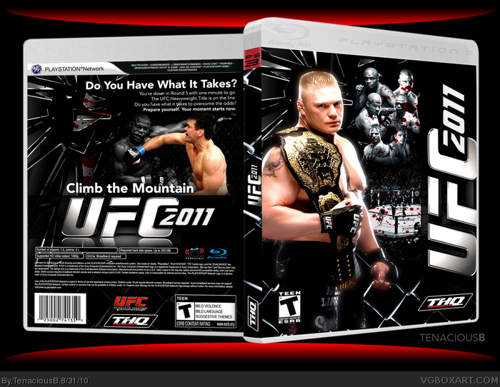 UFC 2011 box art cover