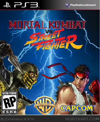 Mortal Kombat vs Street Fighter box cover
