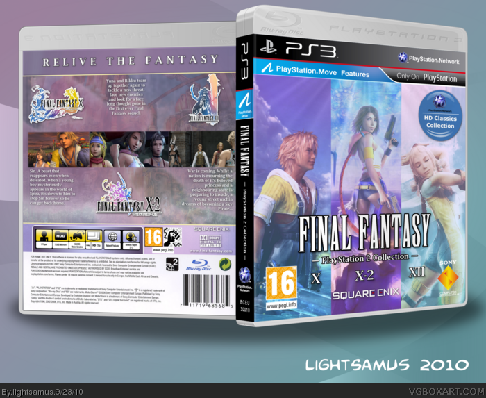 Final Fantasy - PlayStation 2 Collection box art cover