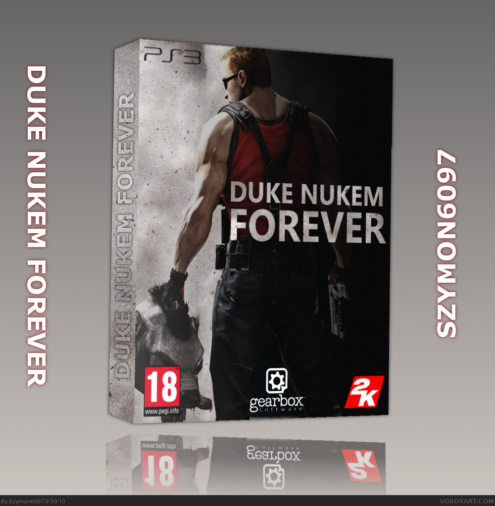 Duke Nukem Forever box cover