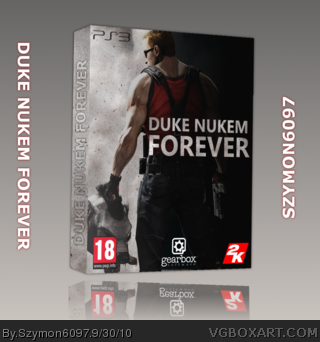 Duke Nukem Forever box art cover