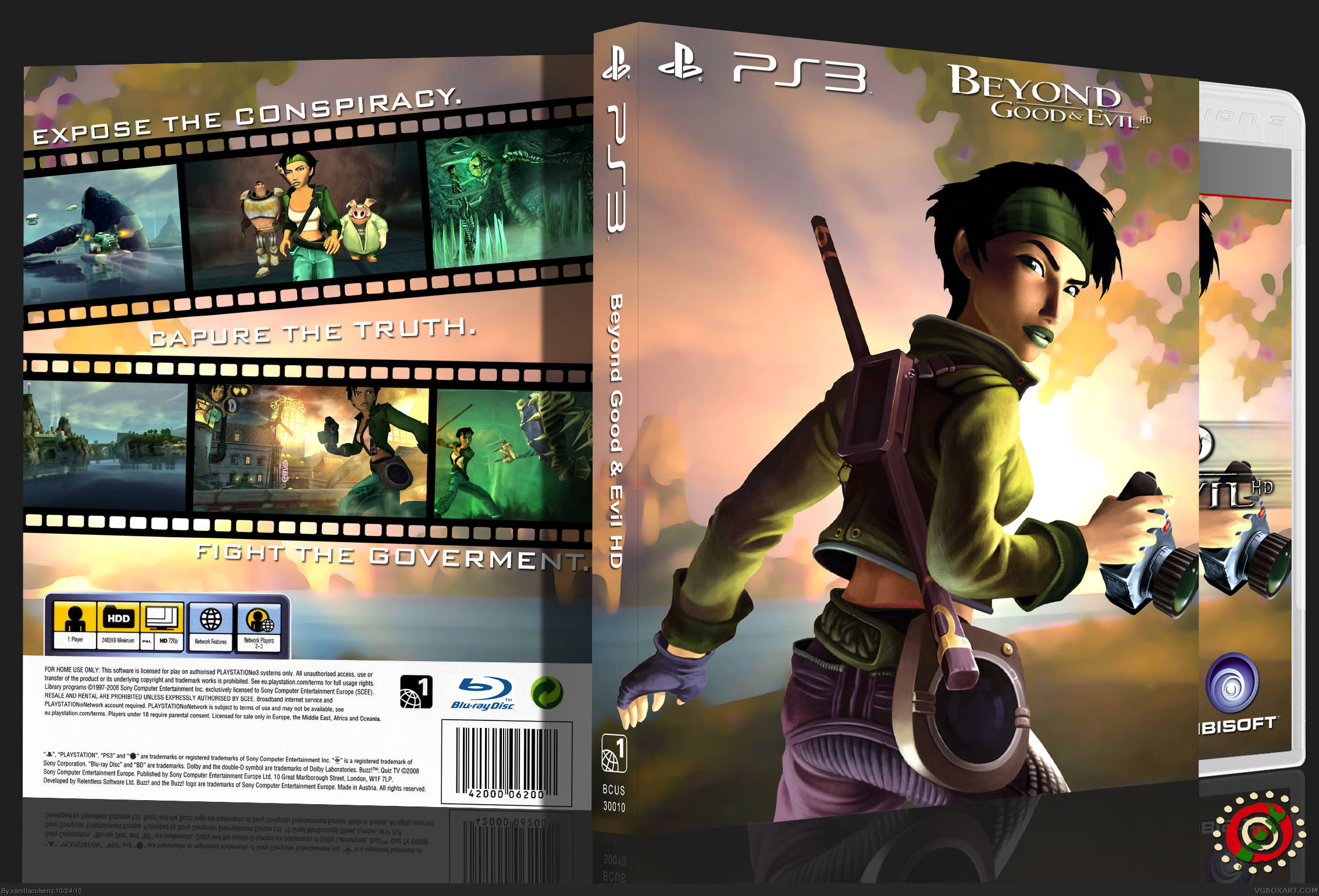 Beyond Good & Evil HD box cover