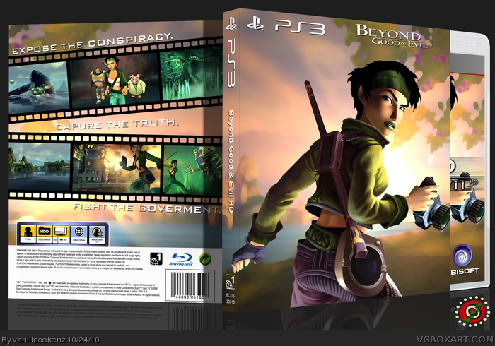 Beyond Good & Evil HD box art cover