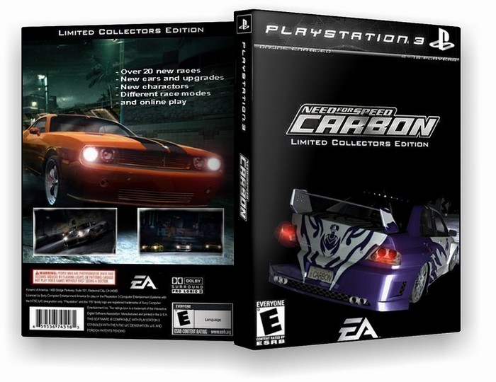 Need For Speed Carbon box art cover