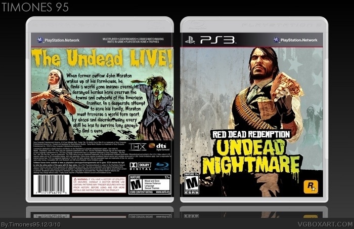Red Dead Redemption: Undead Nightmare box art cover