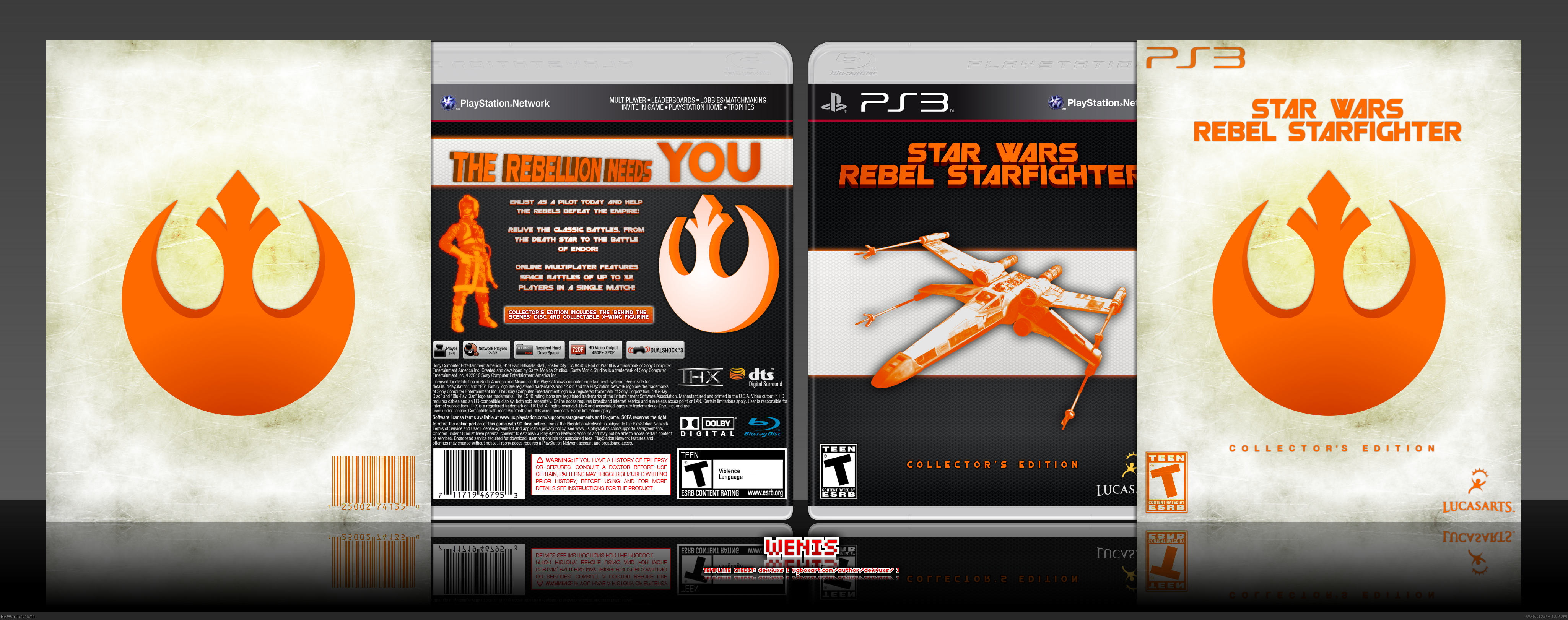 Star Wars Rebel Starfighter box cover