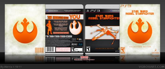 Star Wars Rebel Starfighter box art cover