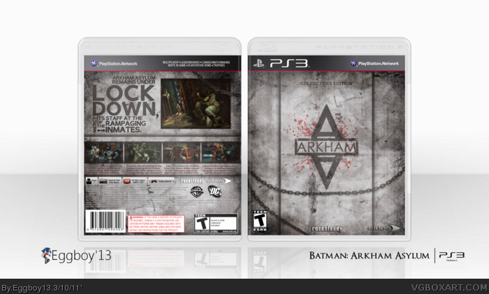 Batman: Arkham Asylum - CE box art cover