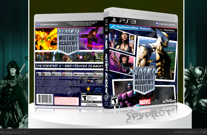 X-Men: Mutant Academy box art cover