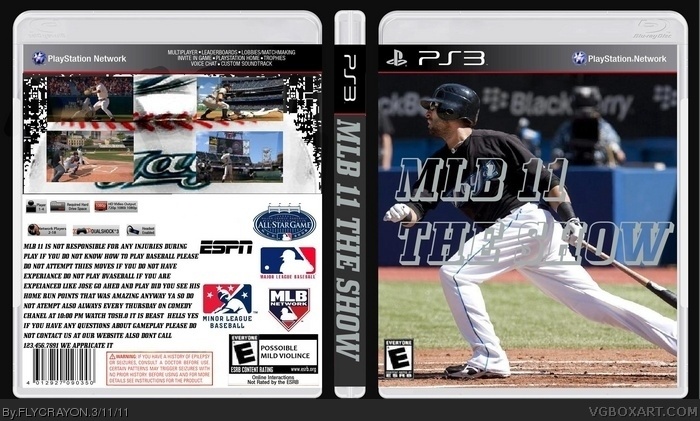 MLB 11: The Show box art cover
