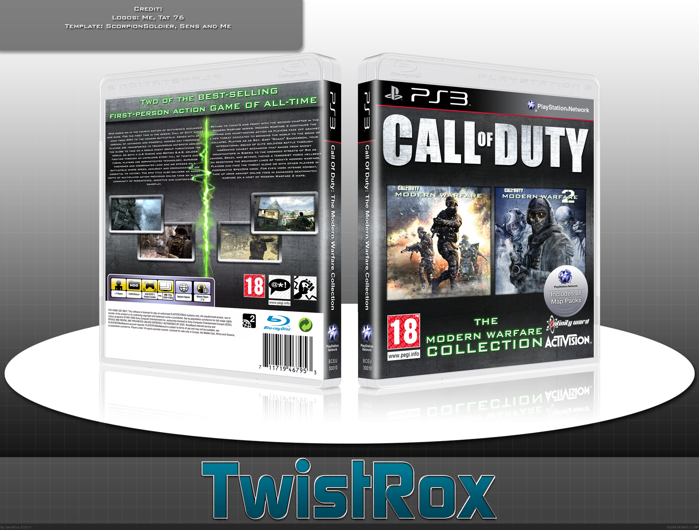 Call of Duty: The Modern Warfare Collection box cover