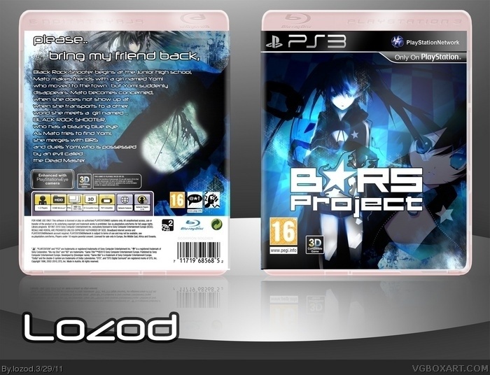 Black Rock Shooter : Project box art cover