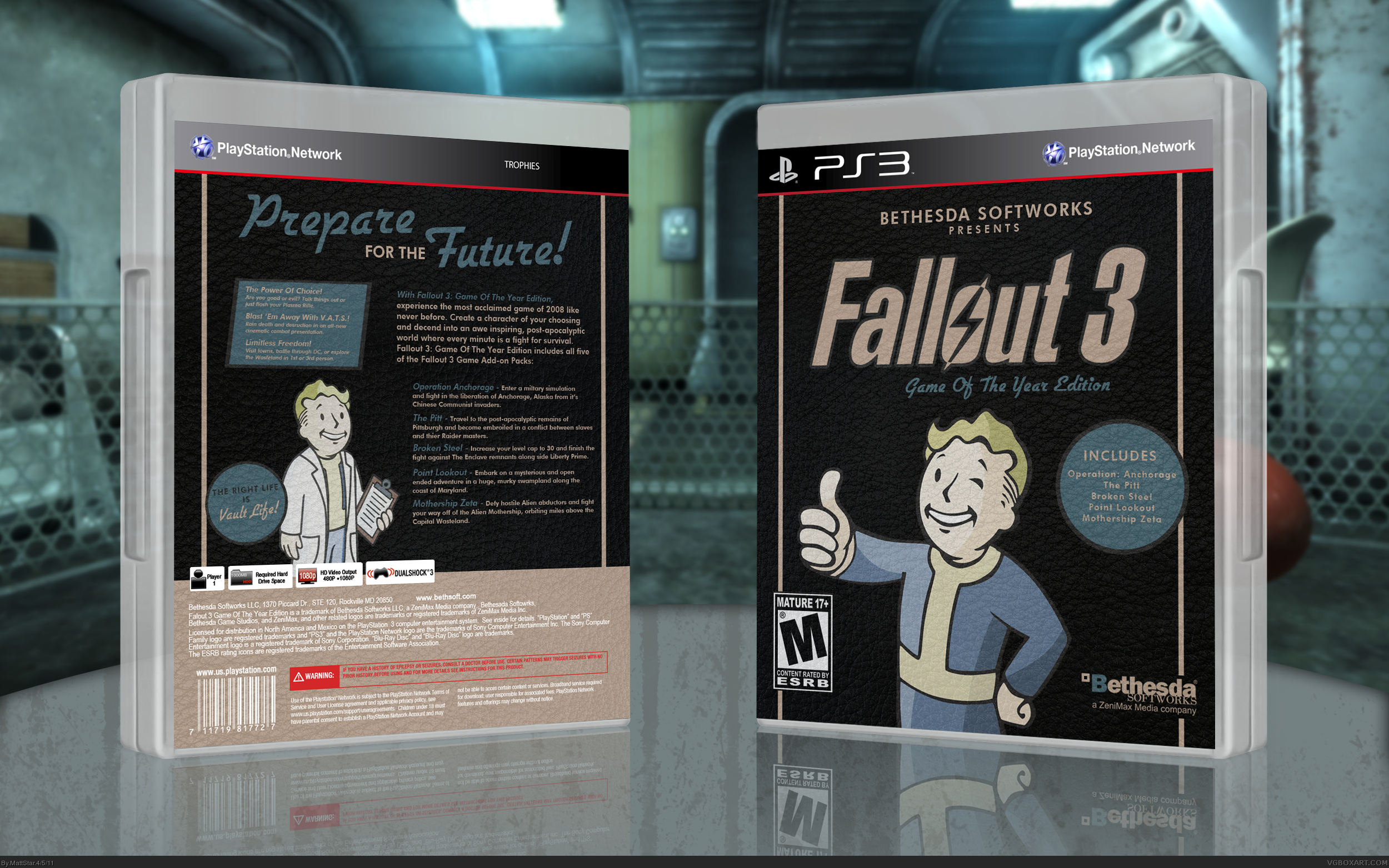 Fallout 3: Game of the Year Edition box cover