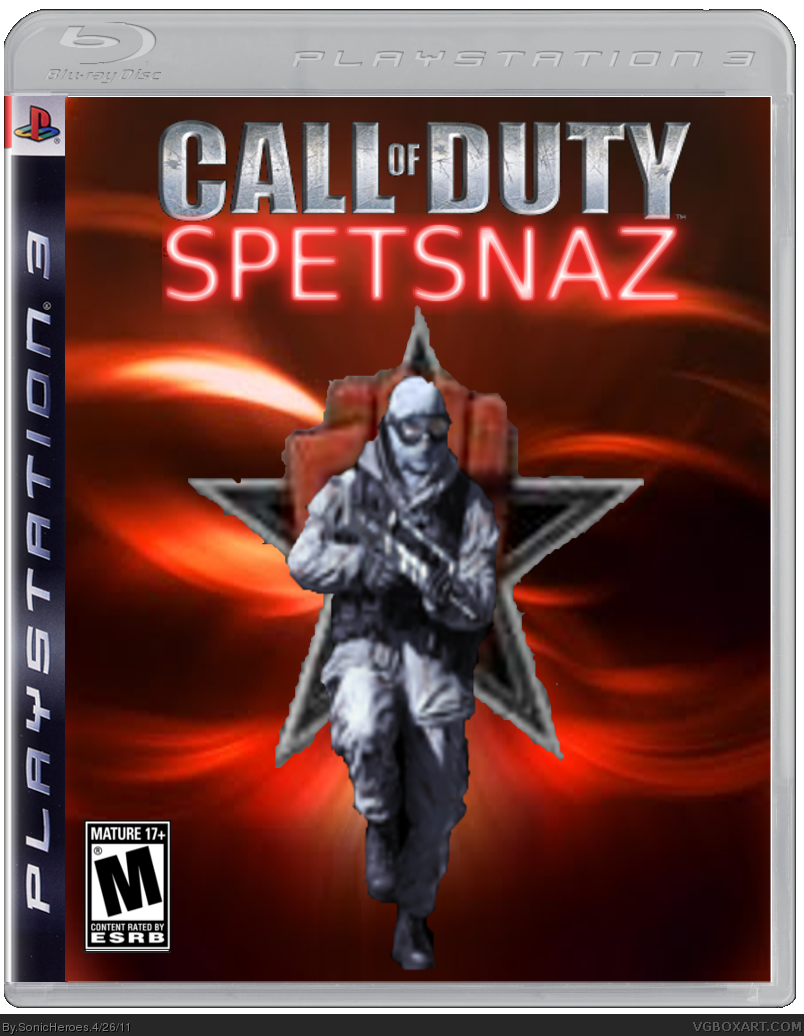 Call Of Duty (8): Spetsnaz box cover
