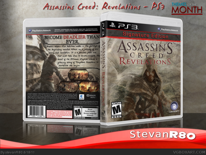 Assassin's Creed: Revelations box art cover