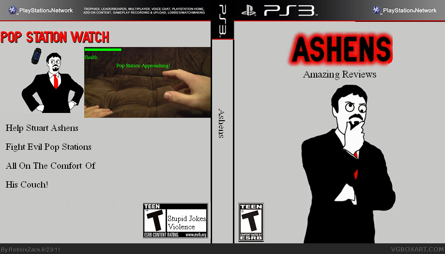 Ashens: Amazing Reviews box cover