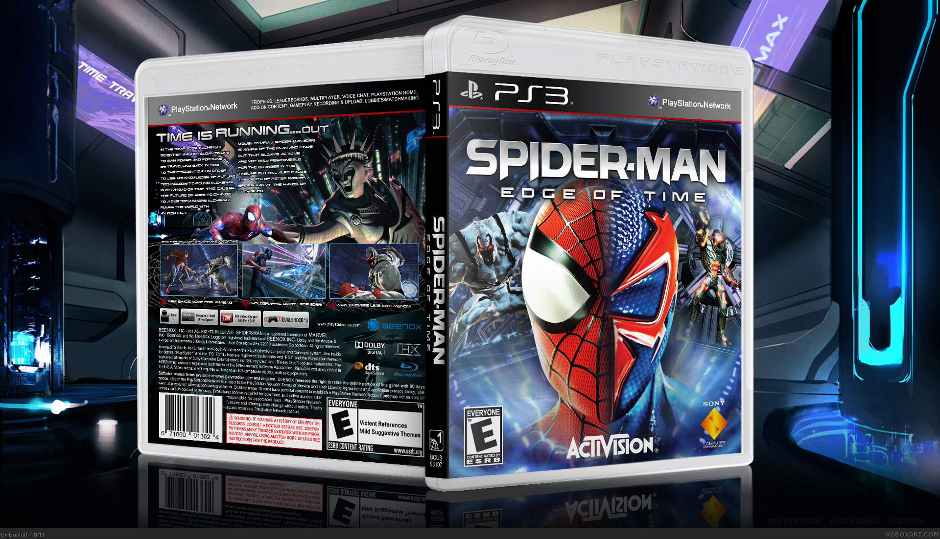 Spider-Man; Edge of Time box cover