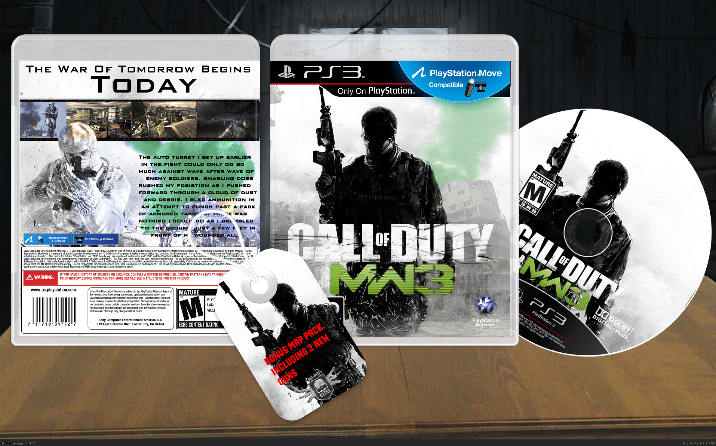Modernn Warfare 3 box cover