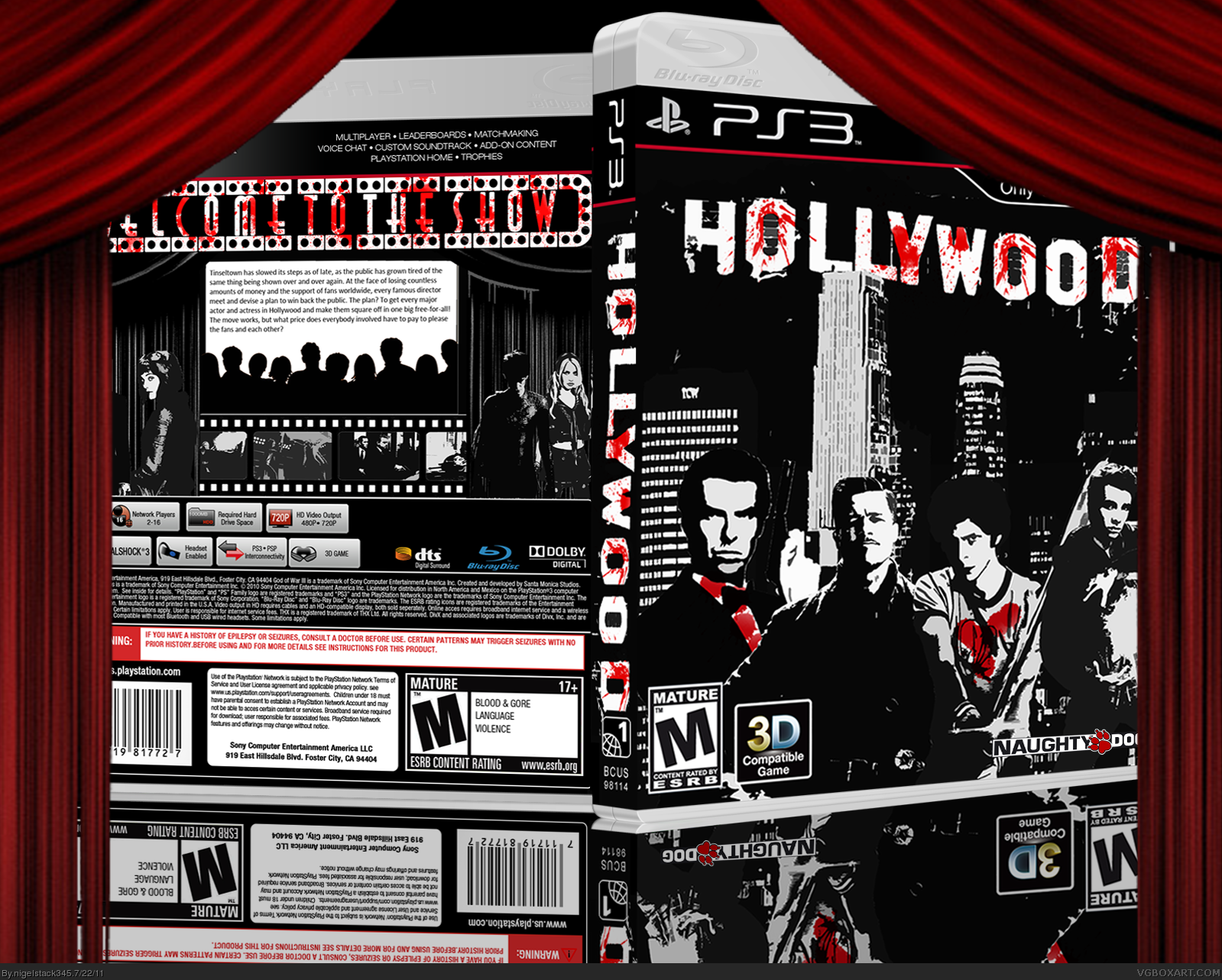 Hollywood box cover